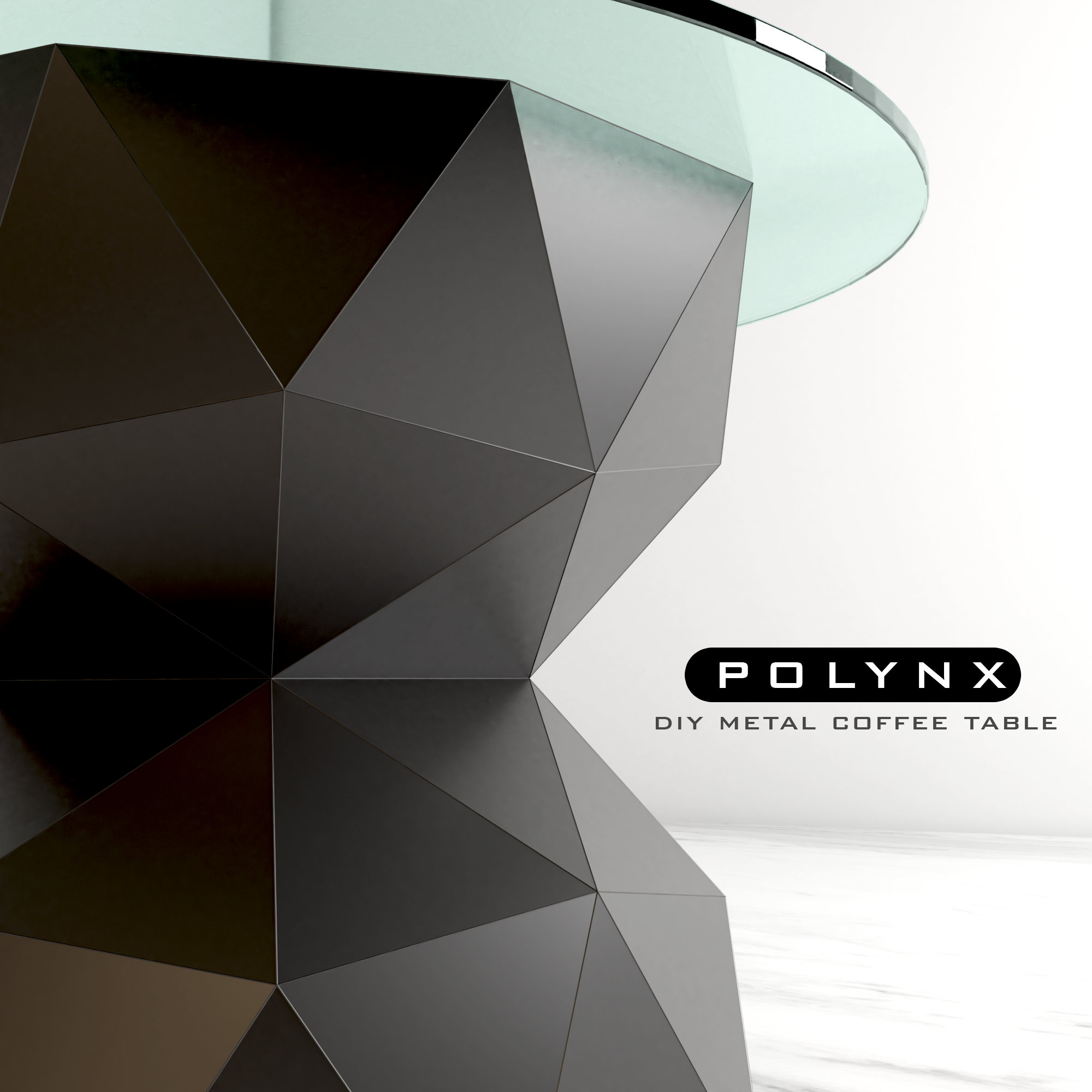 DIY Metal Coffee Table Laser Cutting DXF File With Instructions