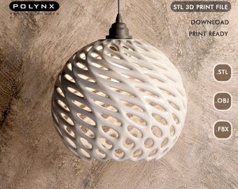 Sperox Pendant Lamp 3D Print STL File