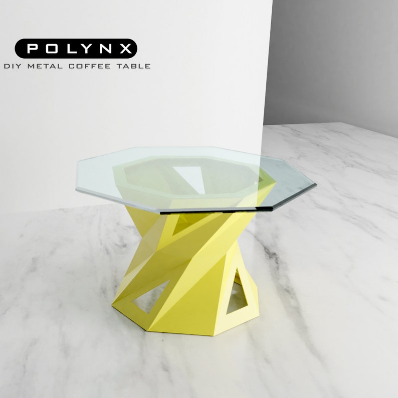 DIY Metal Coffee Table Template laser Cutting DXF File Diy Etsy