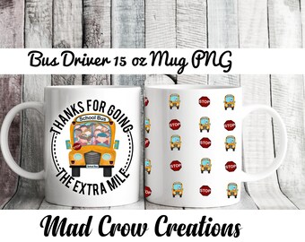 School Bus Driver Gifts Personalised Mug Cup Student Transport Present Fun #2 School Bus Driver Gifts Personalised Mug Cup Student Transport Present Fun #2