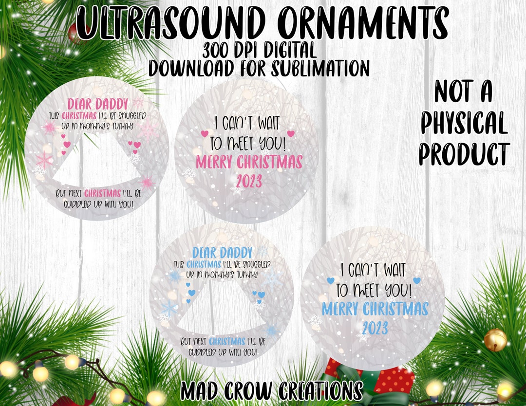 Ultrasound Ornament Design/ultrasound Ornament Png/dear Daddy This Year ...