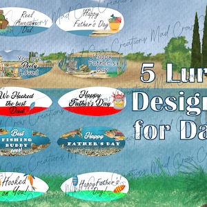Fishing Lure Designs/Fishing Lure PNG/Sublimation Fishing Lures/Designs for Fishing Lures