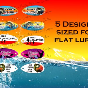 Fishing Lure Designs/fishing Lure Png/sublimation Fishing Lures/designs