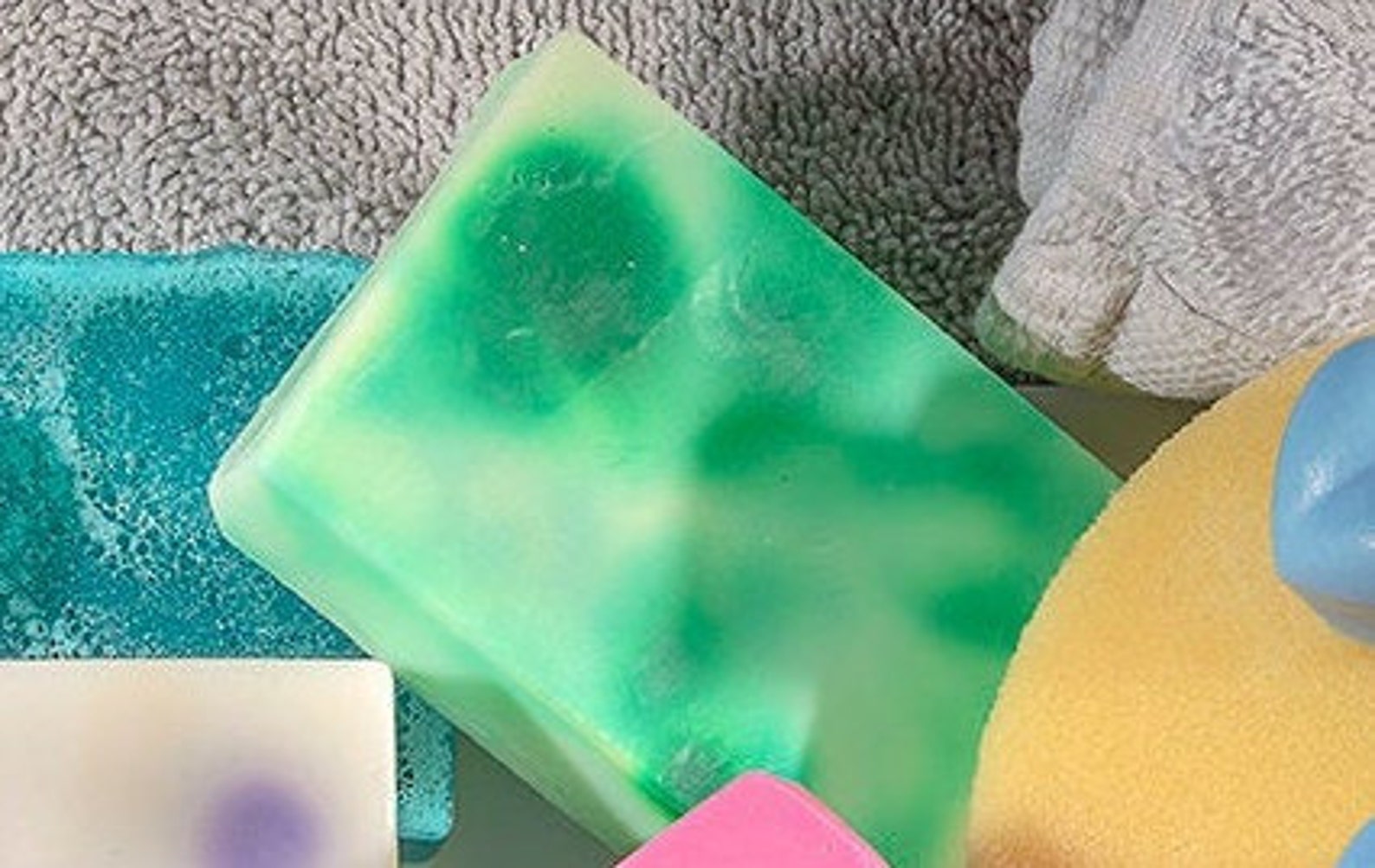 Marble personalised handmade soap bar fragrance options Etsy