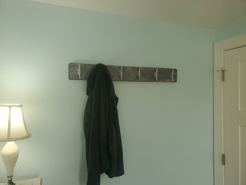 Weathered Boat Cleat Rack Beach Decor Beach Towel Rack - Etsy