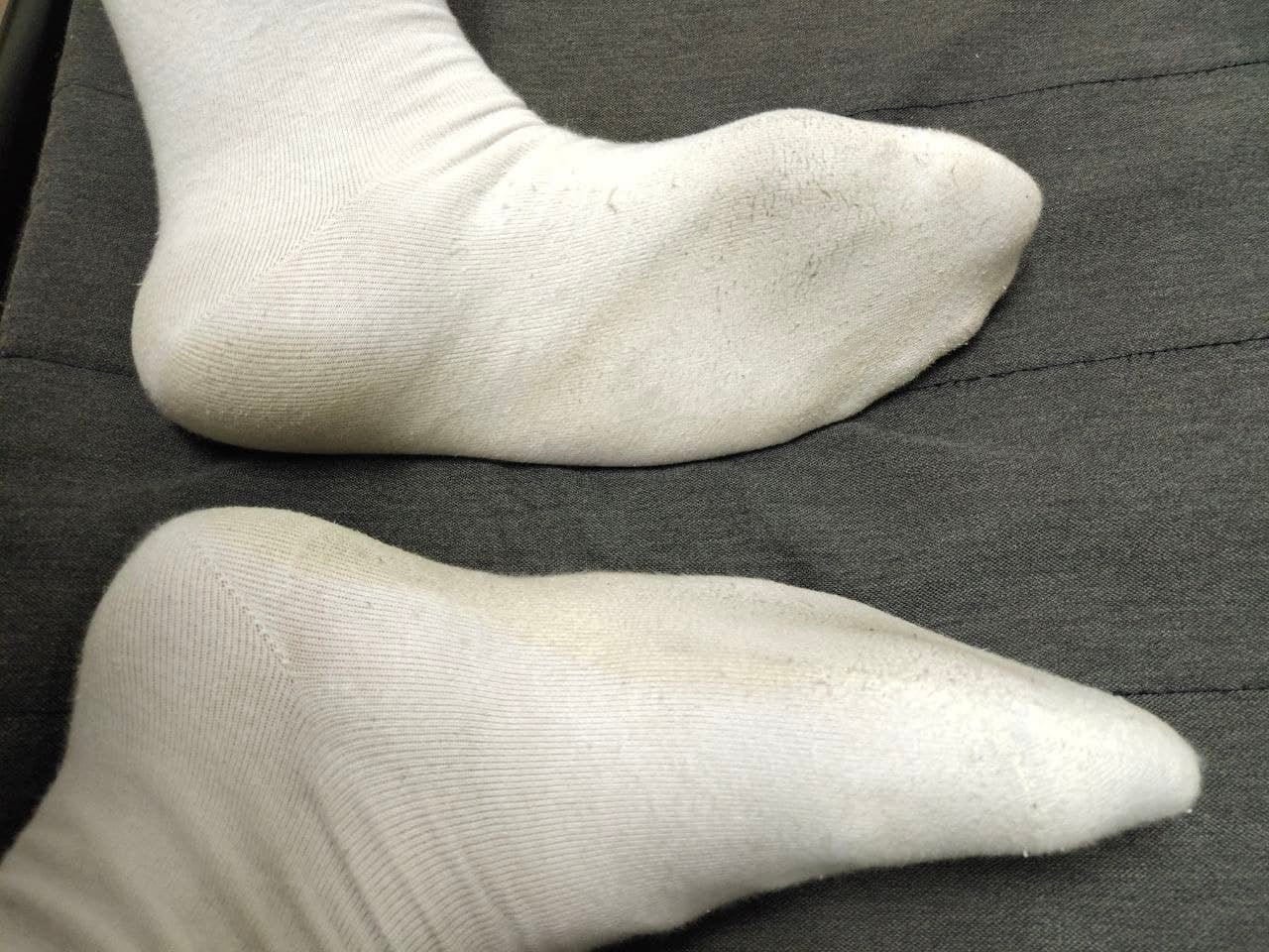Used smelly dirty men's daily white socks Etsy