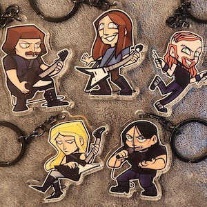 Metalocalypse Dethklok Acrylic Keycharm