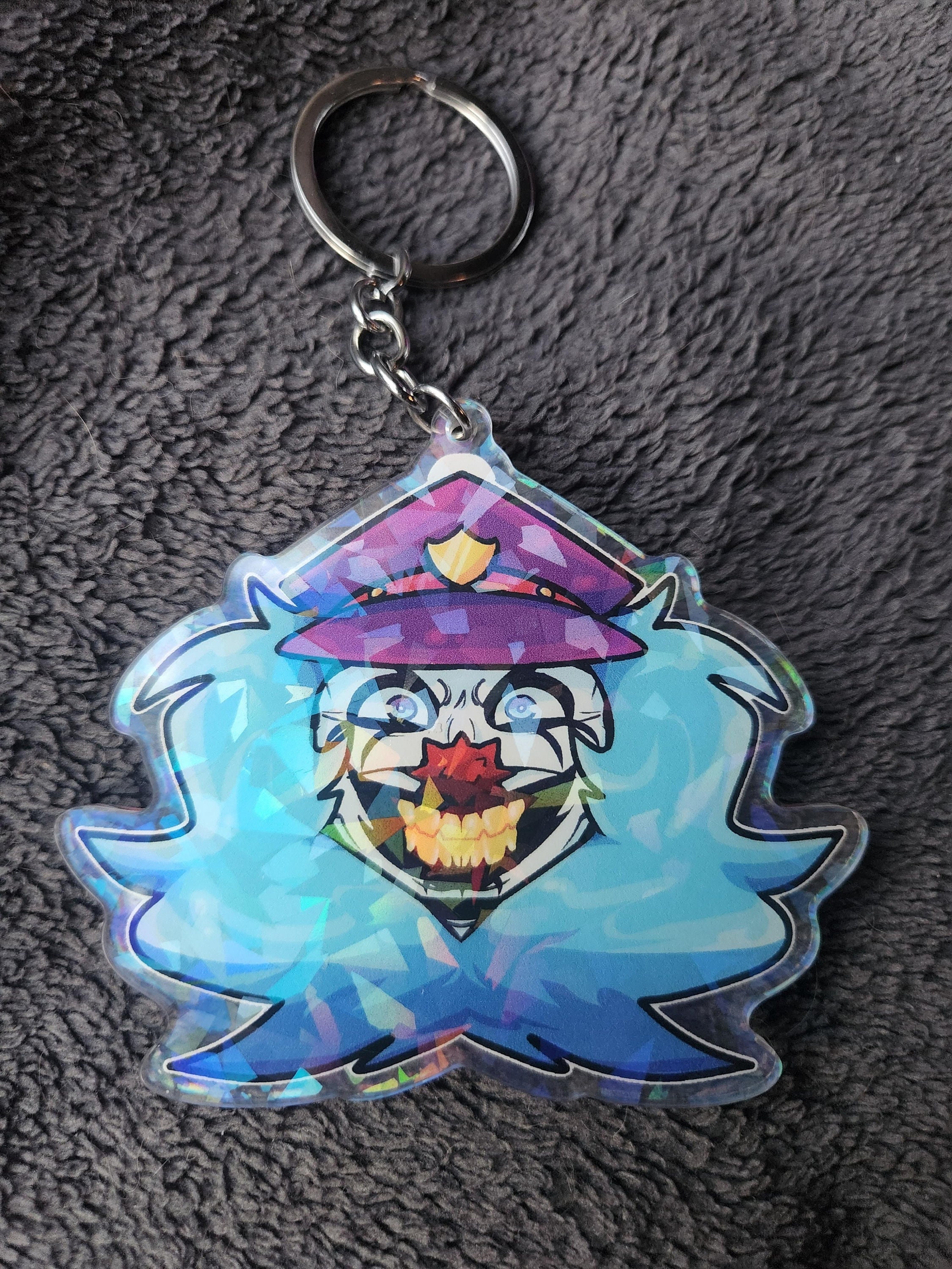 Dr.rockso Holographic Keycharm - Metalocalypse - Etsy