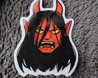 Metalocalypse Nathan Explosion Troll Sticker