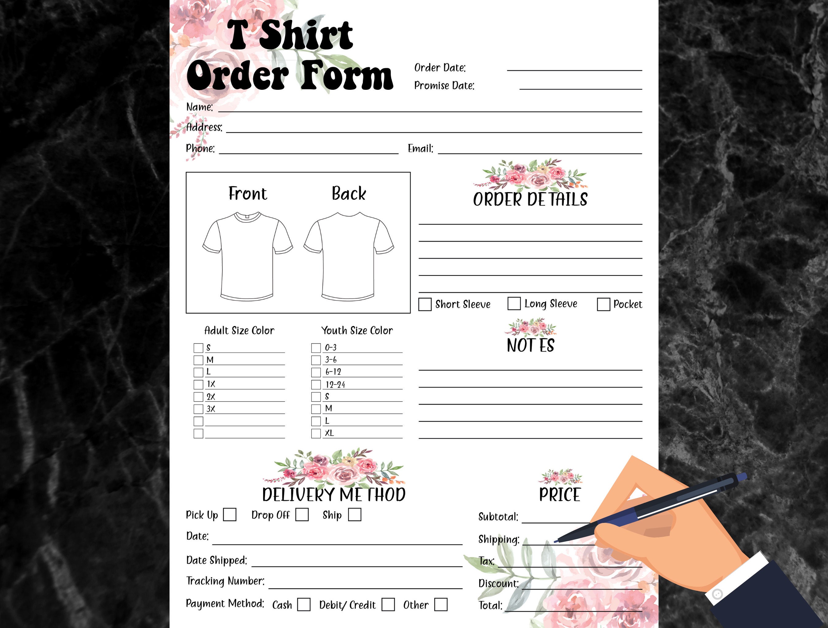 tshirt-order-form-template-printable-custom-shirt-order-form-order-form-for-crafters-order