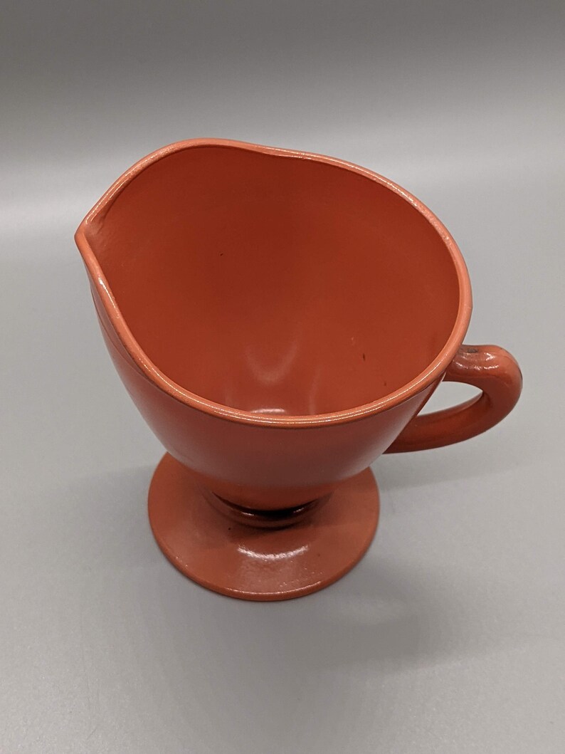FIREKING CREAMER Orange Milk Glass Anchor Hocking Vintage Etsy UK