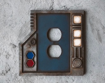 Star Wars Inspired Outlet/Switch Plates: Lasercut Single Gang