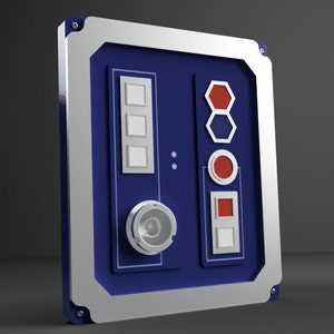 Galaxy&#39;s Edge Panel 3D File And SVG File