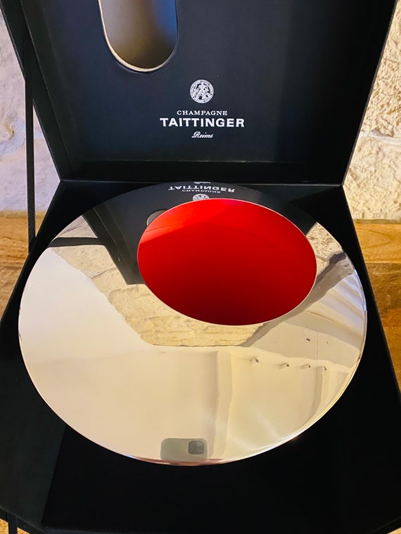 Seau à Champagne Taittinger Ice Bucket - Neuf, Unused, Argenté, Wine Cooler