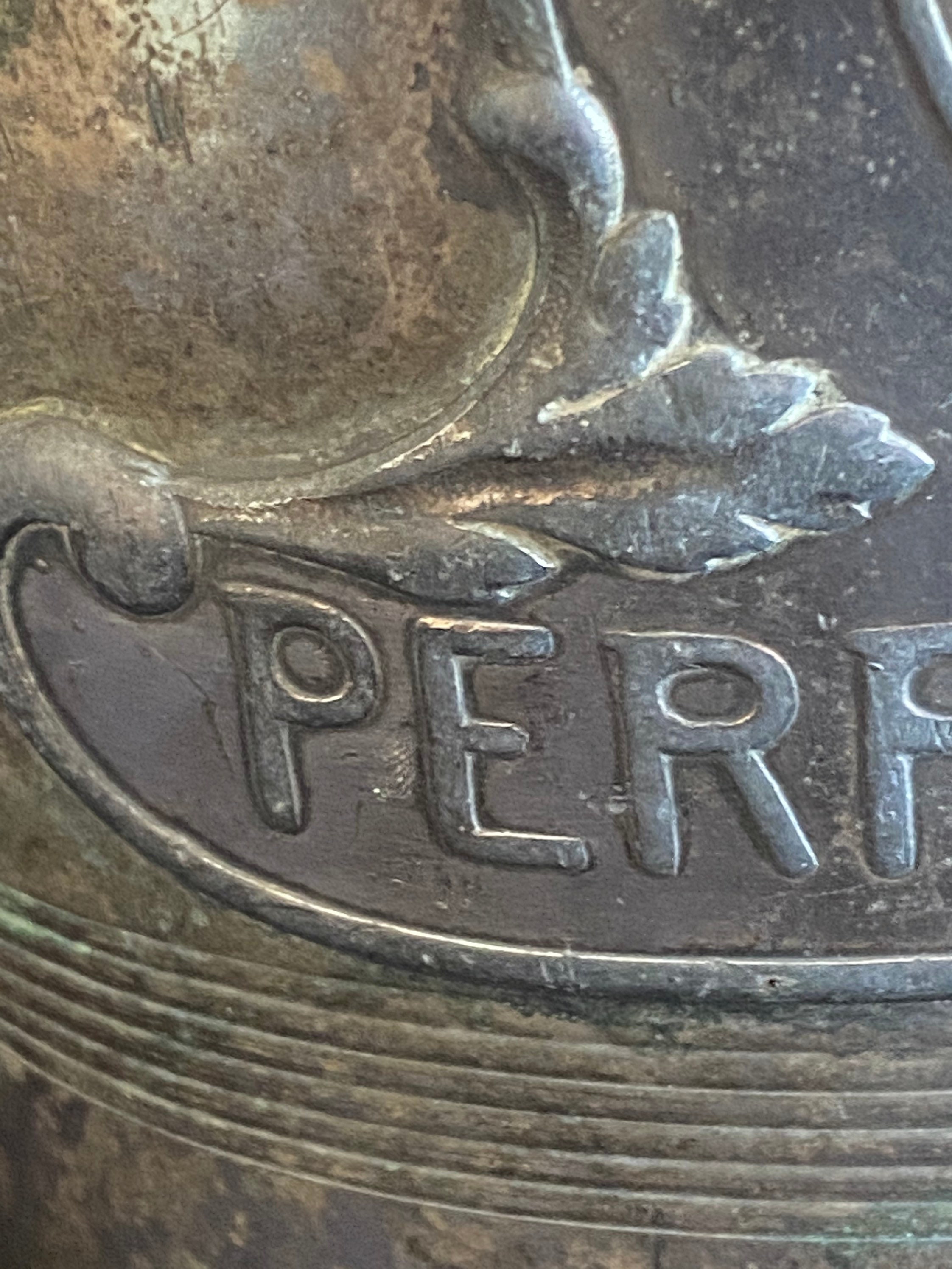 ペリエ ジュエの希少な銀メッキのシャンパンクーラー（1920年代登録品