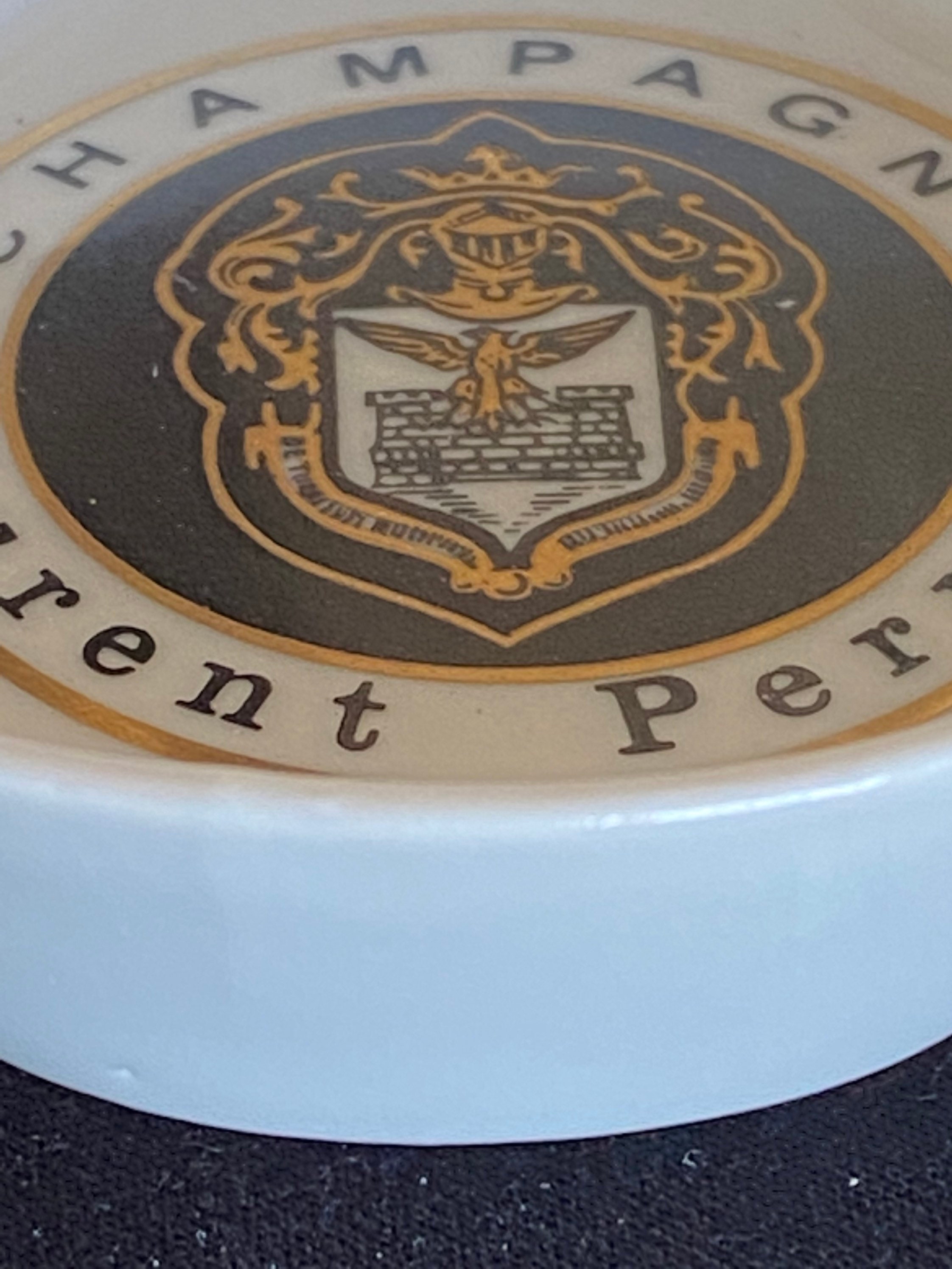Laurent Perrier Champagne Porcelaine Ashtrays Set of 4 - Etsy