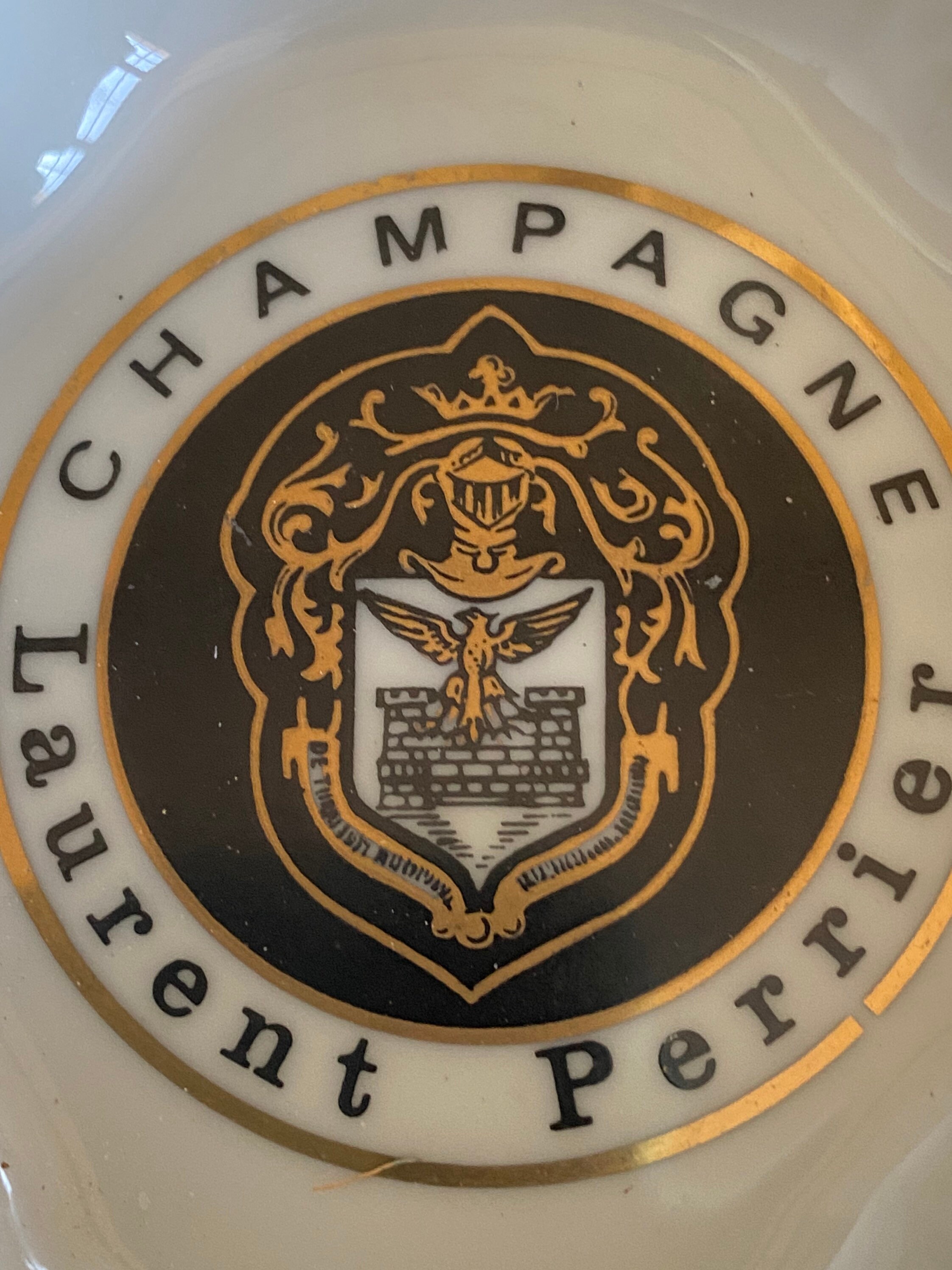 Laurent Perrier Champagne Porcelaine Ashtrays Set of 4 - Etsy