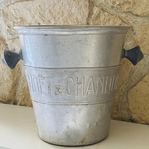 Moet et Chandon incredibly rare ARGIT Art Deco style champagne bucket / champagne cooler