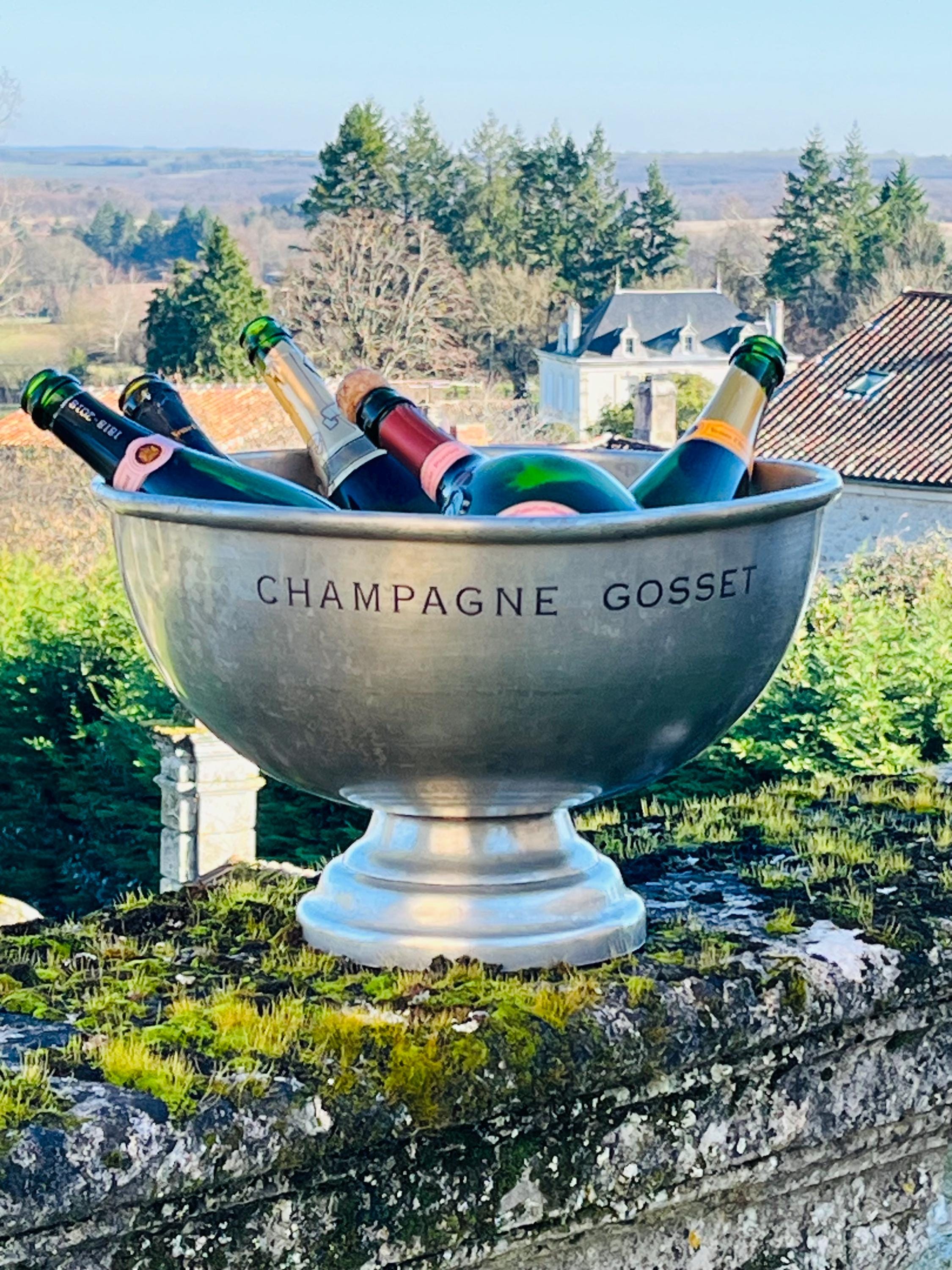 I3【USED】Champagne GOSSET シャンパンクーラー Gosset Champagne Ice Bucket - Etsy