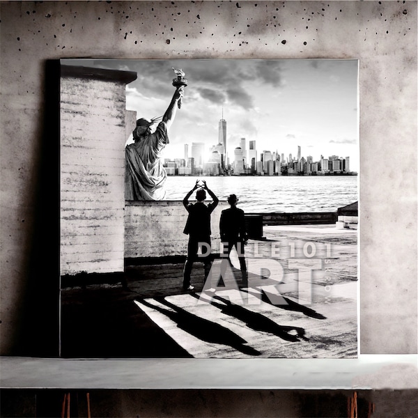 Memento Mori City Edition New York  Depeche Mode Black/White  Artprint | Leinwand | Bild