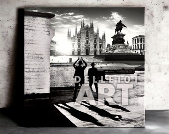 Memento Mori City Edition Milano Depeche Mode Noir/Blanc Artprint | Toile | Image