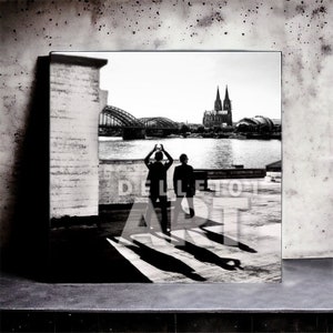 Memento Mori City Edition Köln Depeche Mode Black/White Artprint Leinwand Bild Bild 3