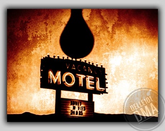 IYR Motel Art Depeche Mode Image Impression sur toile