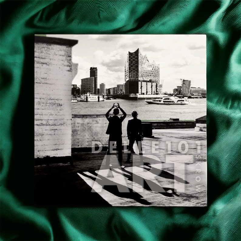 Memento Mori City Edition Hamburg Depeche Mode Black/White Artprint Leinwand Bild Bild 3