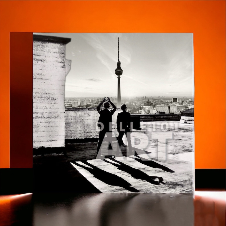 Memento Mori City Edition Berlin Depeche Mode Black/White Artprint Leinwand Bild Bild 4