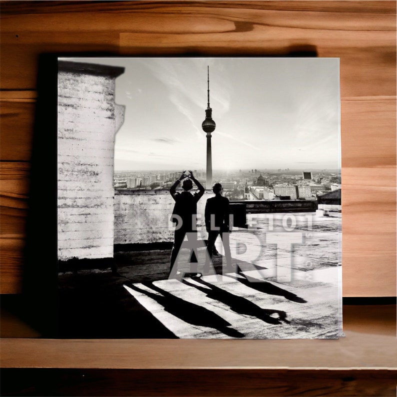 Memento Mori City Edition Berlin Depeche Mode Black/White Artprint Leinwand Bild Bild 3