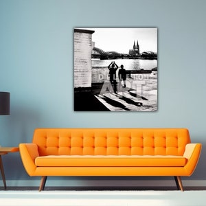 Memento Mori City Edition Köln Depeche Mode Black/White Artprint Leinwand Bild Bild 2