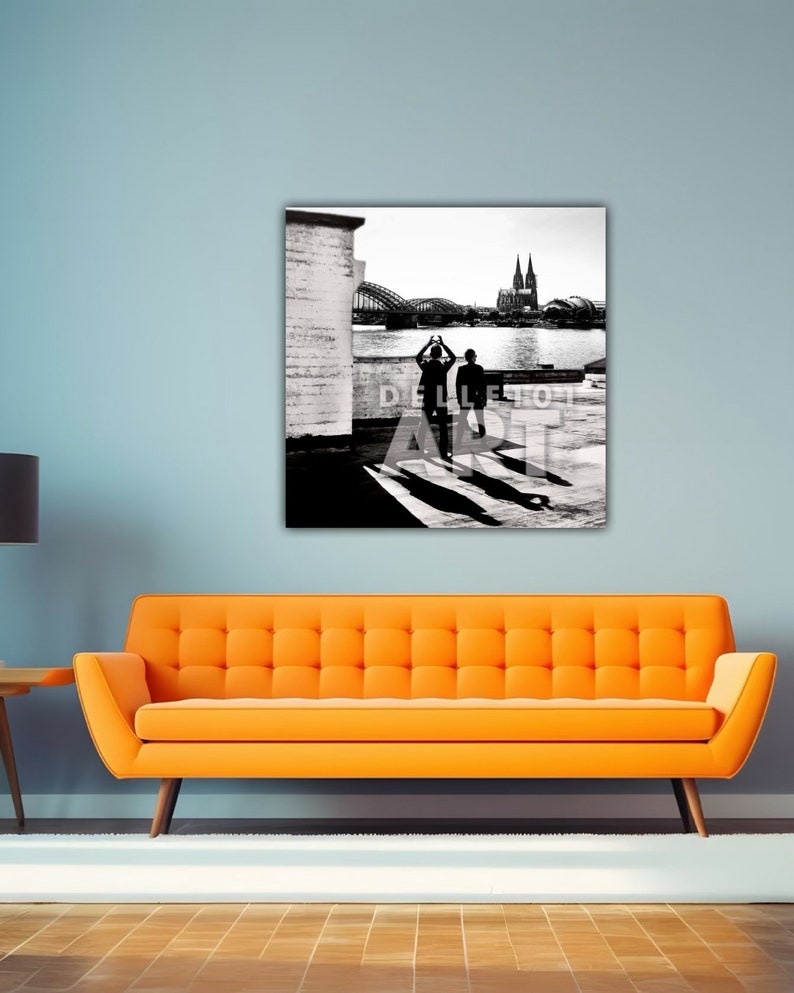 Memento Mori City Edition Köln Depeche Mode Black/White Artprint Leinwand Bild Bild 2