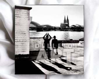 Memento Mori City Edition Keulen Depeche Mode Zwart/Wit Artprint | Doek | Afbeelding