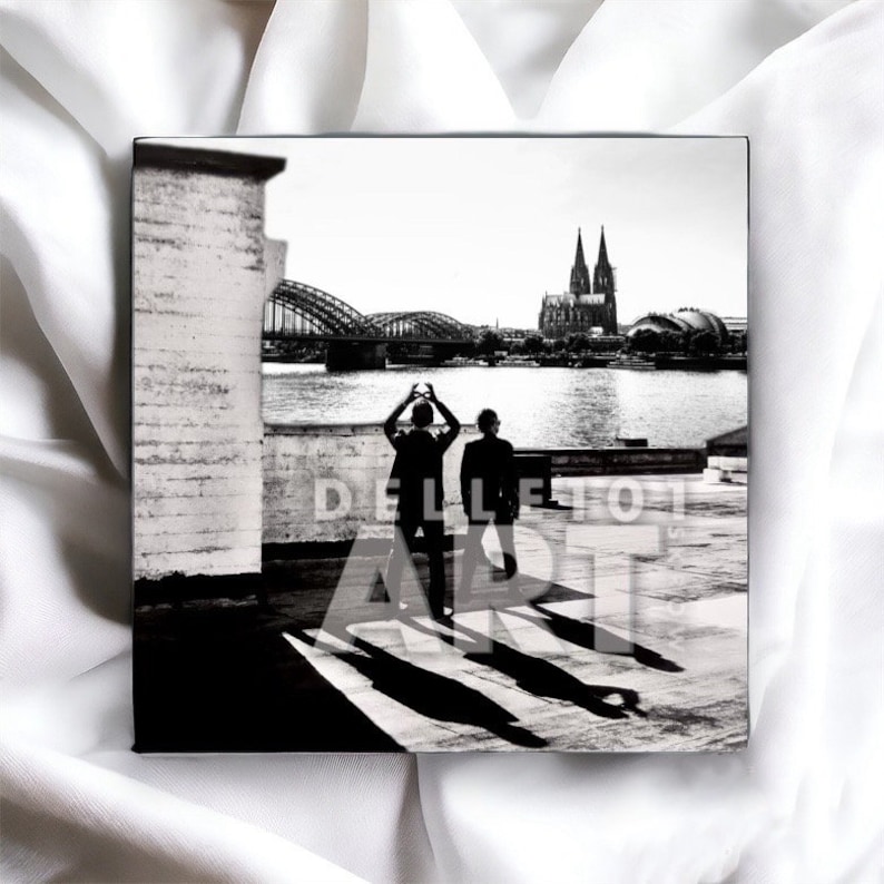 Memento Mori City Edition Köln Depeche Mode Black/White Artprint Leinwand Bild Bild 1