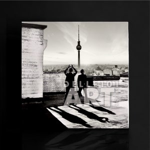 Memento Mori City Edition Berlin Depeche Mode Black/White Artprint Leinwand Bild Bild 1