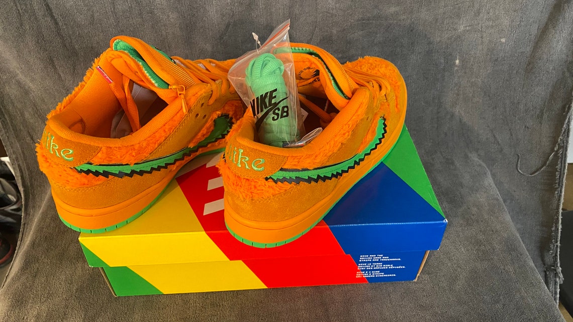Grateful Dead 2020 SB Dunks Orange size 10/ 9/ 8 | Etsy