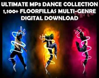 DJ Friendly Ultimate Dance Hits (House & Charts) Music Collection Digital Download 1,100+ Tracks