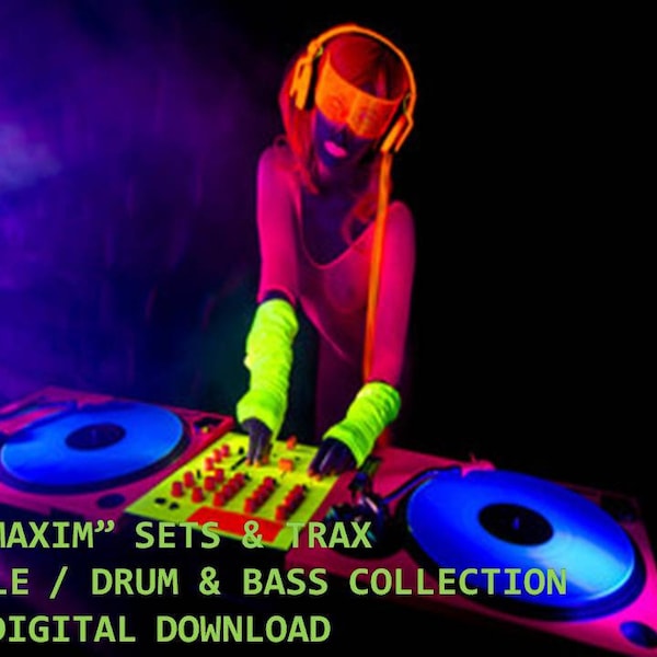 DJ Friendly Jungle / Drum n Bass Music Collection 6,000+ Unmixed Trax Set Digital Download MP3 Format