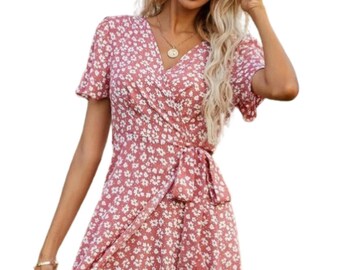 long floral dress canada