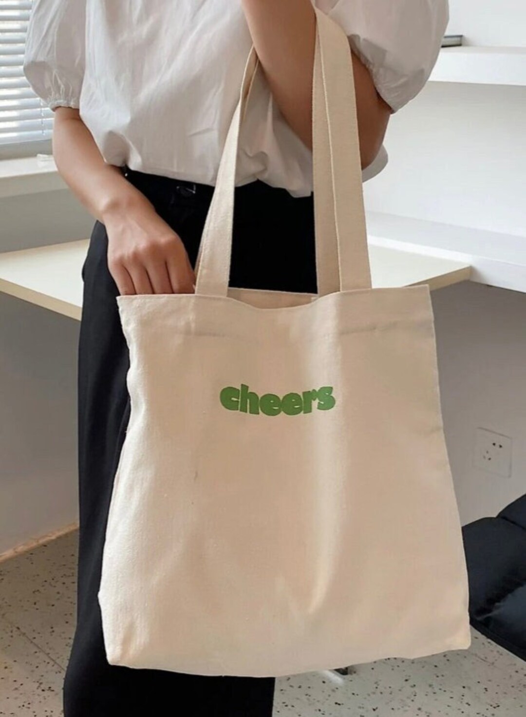 Cheers Tote Bag Back to School Tote Bag Etsy Canada