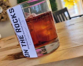 Bougie parfumée whisky On the Rocks