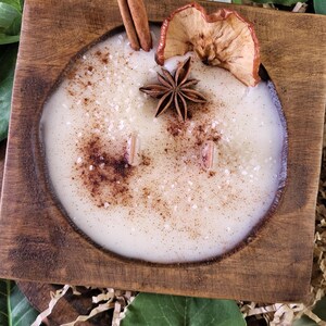 Hot Baked Apple Pie Woodwick Dough bowl candles image 9