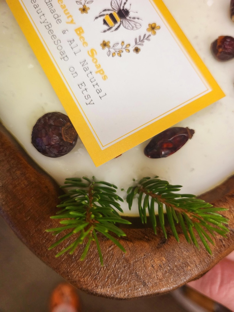 BeautyBeeSoap Dough Bowl Candle - Thumbnail 5