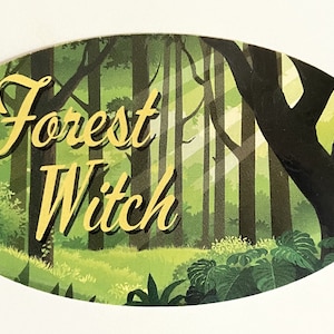 Forest Witch Vinyl Sticker