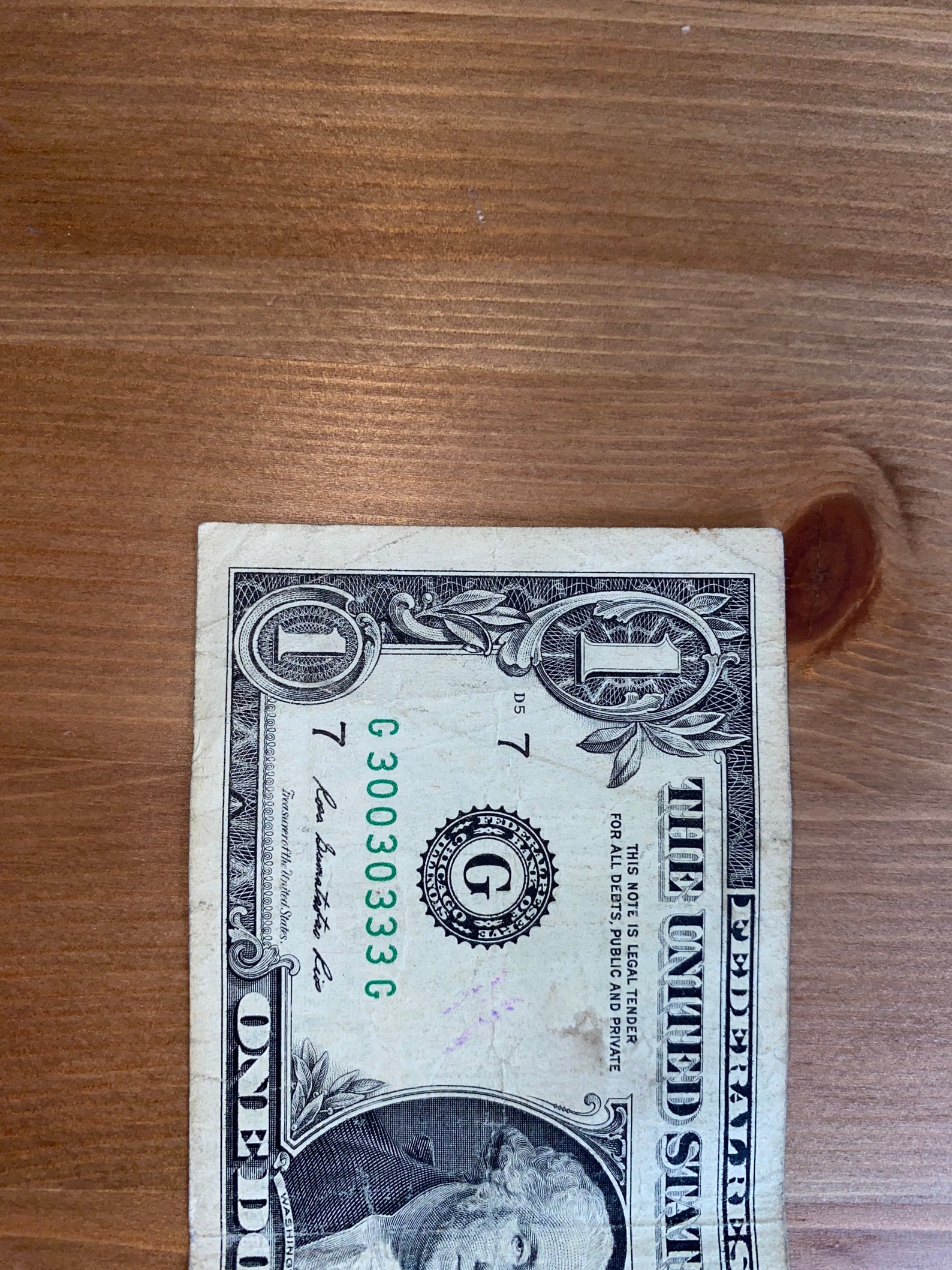 COLLECTIBLE RARE BINARY dollar bill 30030333 Etsy