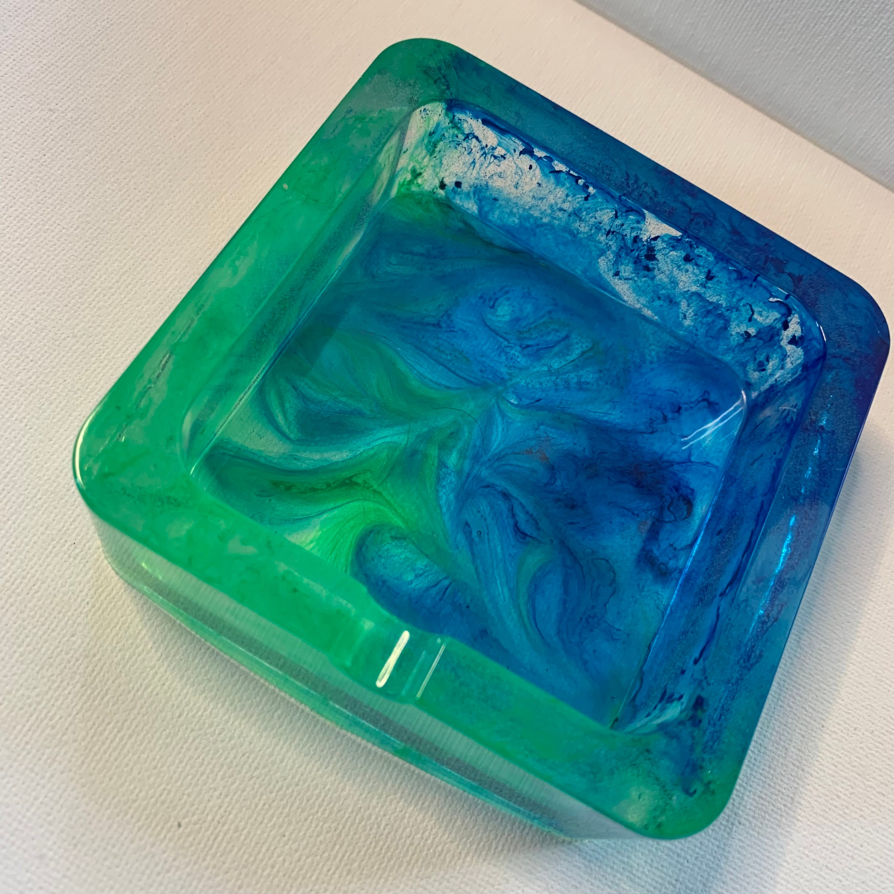 Epoxy resin ashtray Etsy