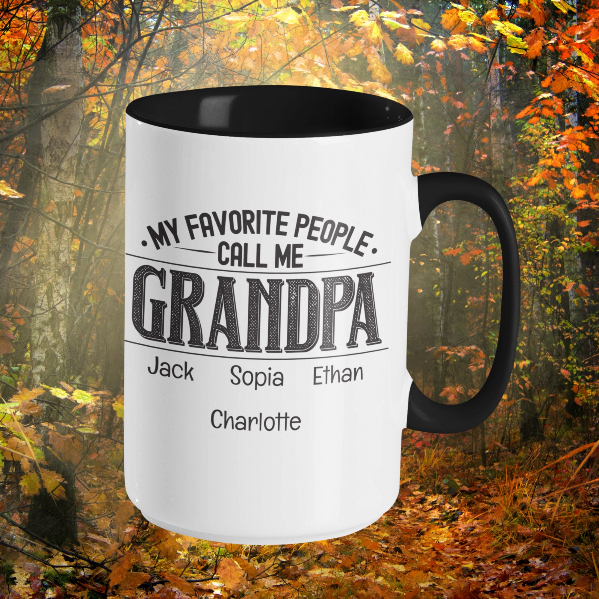Grandpa Mug, My Favorite People Call Me Grandpa, CM – Mugsby