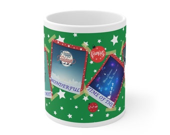 Personalized Christmas Photo Mug - Custom Holiday Gift