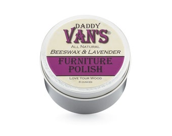 Daddy Van's® All Natural Beeswax & Lavender Furniture Polish