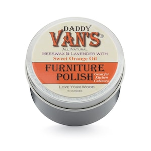 Daddy Van's® All Natural Lavender & Sweet Orange Oil Beeswax Furniture Polish